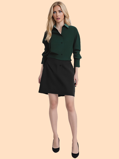 Eaby round neck long sleeved shirt