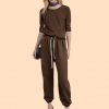 Printed casual sweatpants