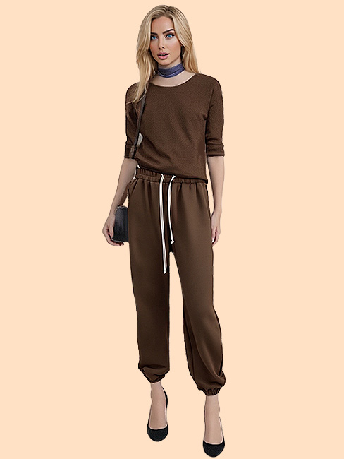 Printed casual sweatpants