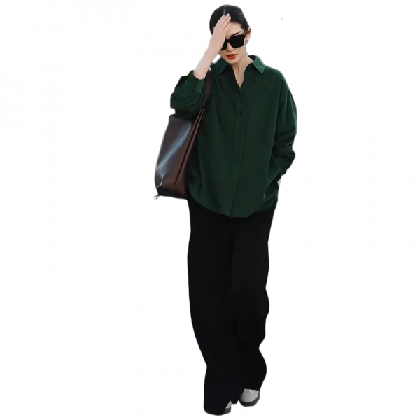 Eaby round neck long sleeved shirt