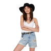 American ripped jeans